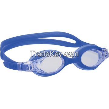 hot selling anti-fog customized junior swimming goggles with quickly buckle