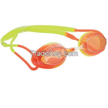 hot selling anti-fog customized silicone swimming goggles with quickly buckle