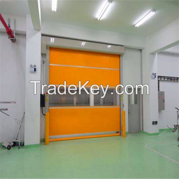 Vertical Lifting Fabric Door