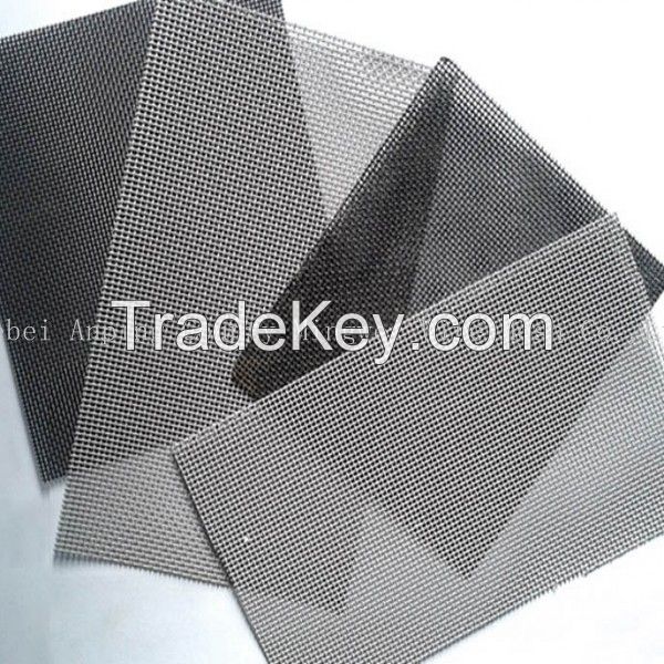 Security screen stainless steel wire mesh fabric