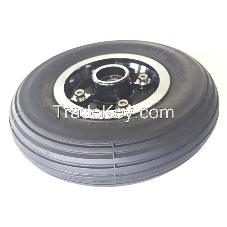 200*50 Electric Wheelchair PU Filled Rubber Wheels