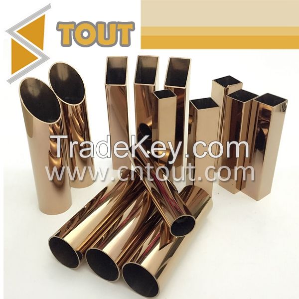 stainless steel decorative tube