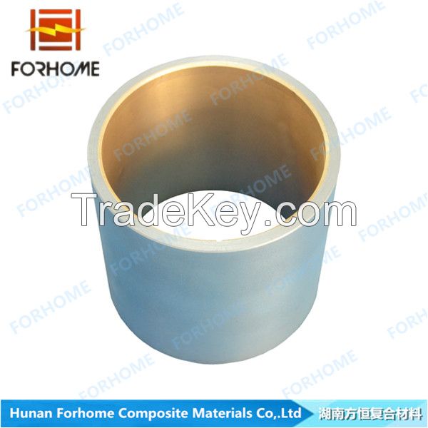 explosion welding clad bimetallic copper steel pipes for gas&oil pipe