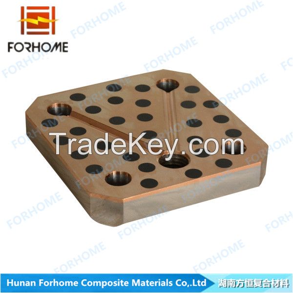 Bimetal Bronze/Brass/Copper Alloy Steel Self-lubricating Clad Sliding Plate