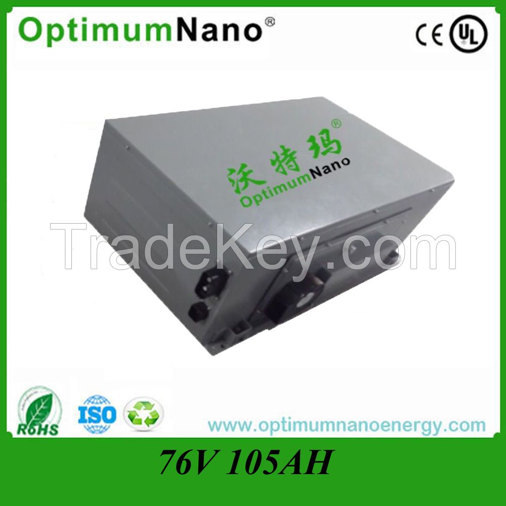 72v 150ah lithium ion battery for electric vehilce