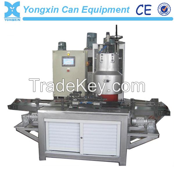 Automatic cylindrical can seamer