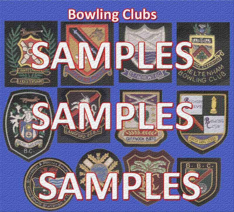 Hand-made and Machine embroidered badges, patches, emblems, wings,