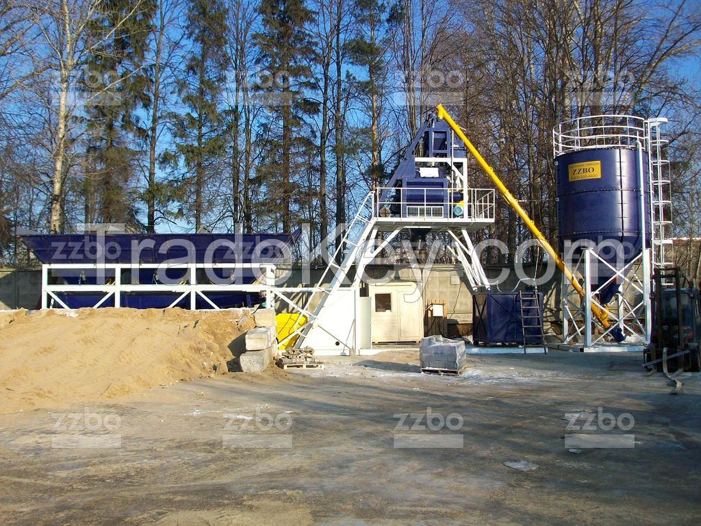 Mobile concrete plant COMPACT-60