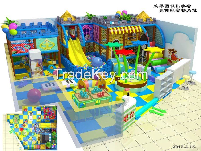 China factory kids indoor playing ground