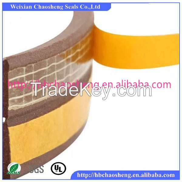 P type wooden door rubber seals