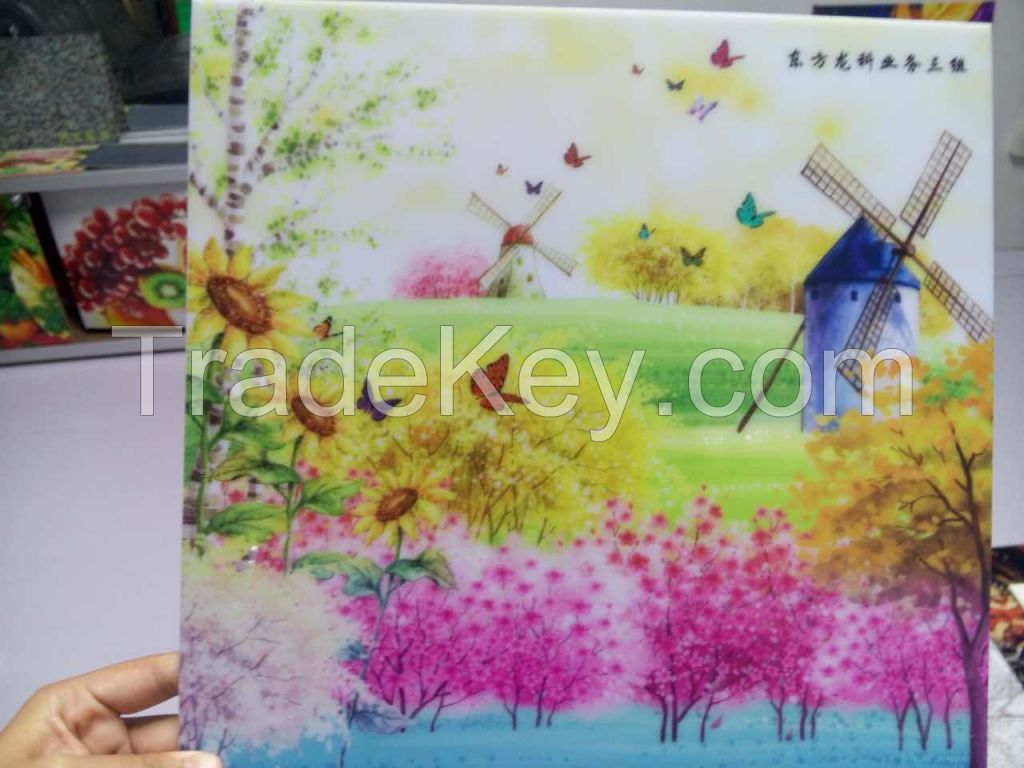 Inkjet printer A2 UV LED flat surface printer printing acrylic