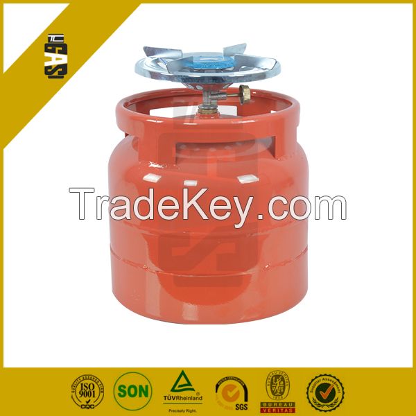 6kg lpg gas cylinder hot sale for camping