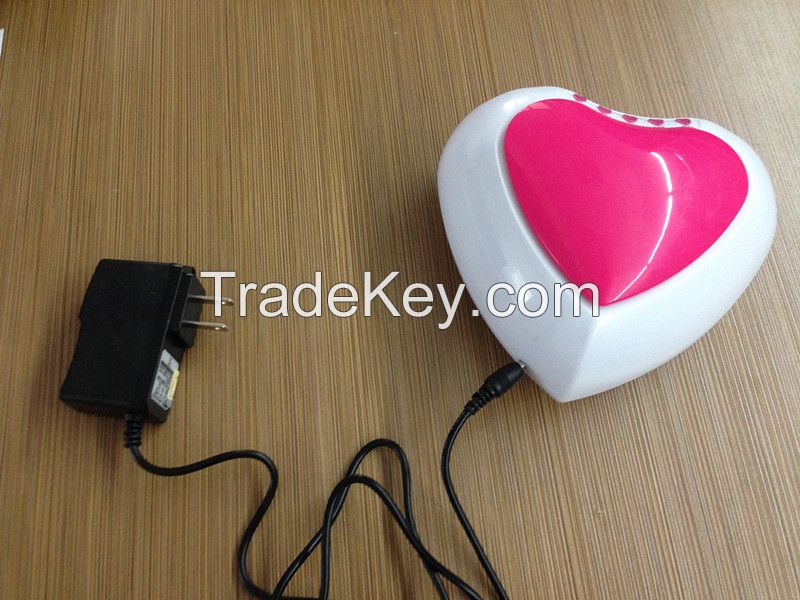 Mini heart led nail lamp