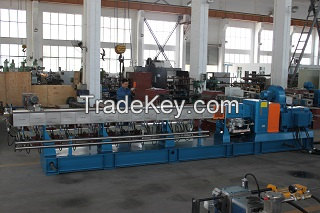 China supplier twin screw extruder recycle plastic granules making machine price