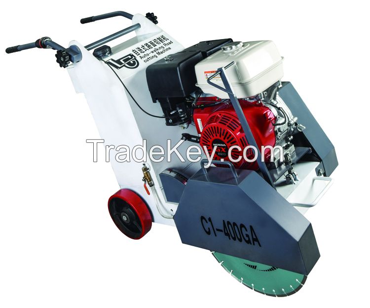 Auto-Walking Concrete Saw Cutting Machine with Honda Gx390 13HP and Gear Box (C1-400GA)