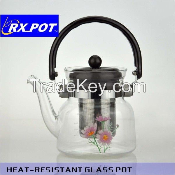 Best promotion transparent teapot