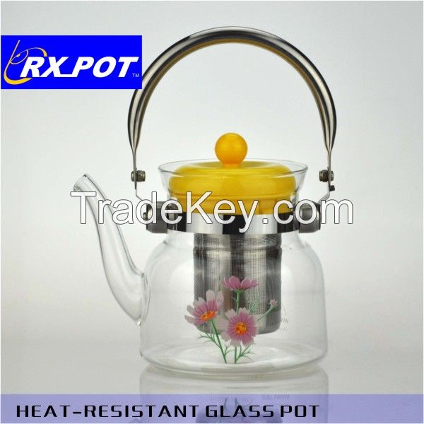 Best promotion transparent teapot