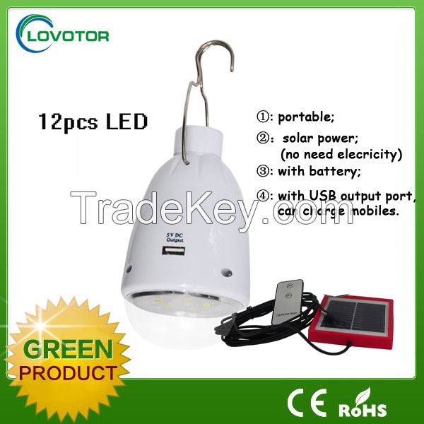 Solar light dc led lighting with solar panel