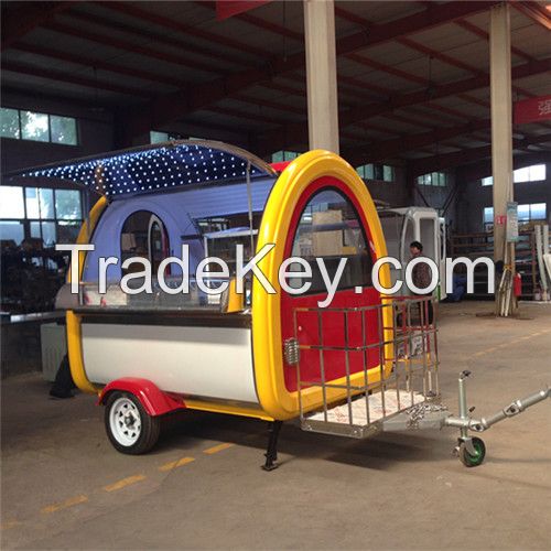 High Quality Customized Food Cart Made in China