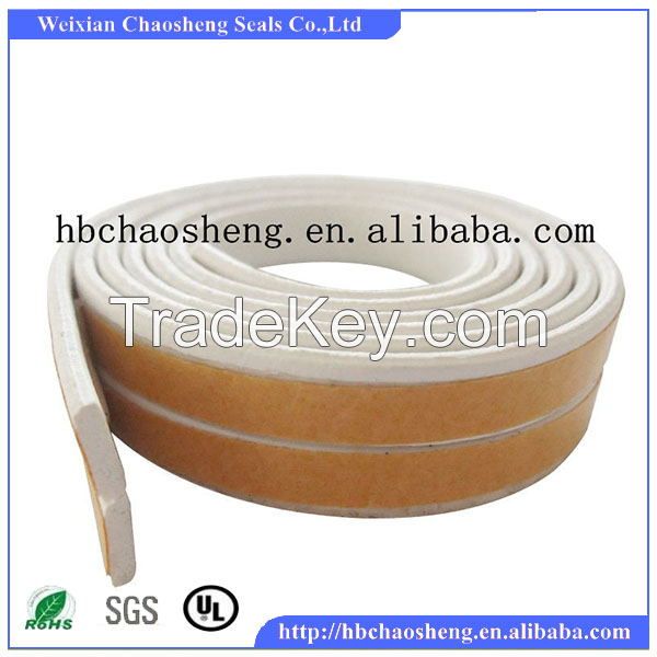 EPDM I type self-adhesive rubber seal strip