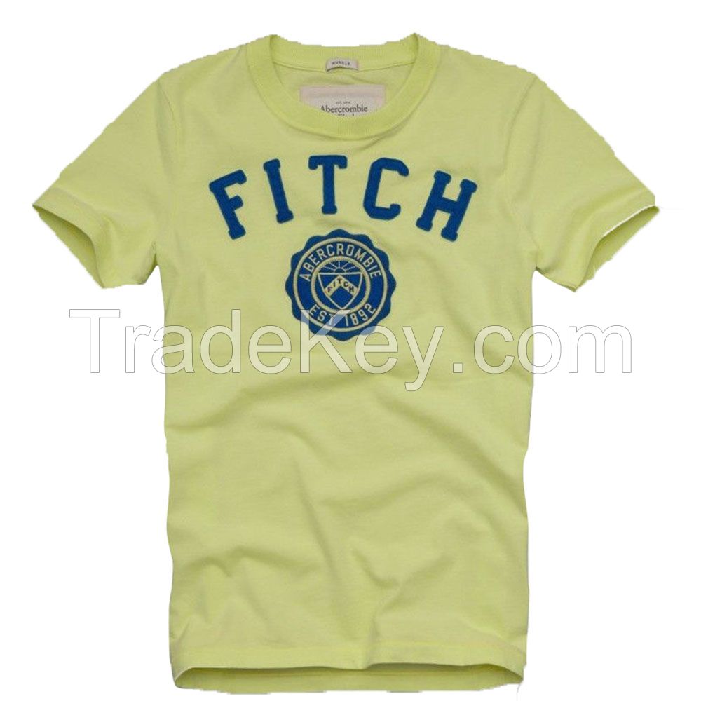 China factory Custom design pure color blank T shirt