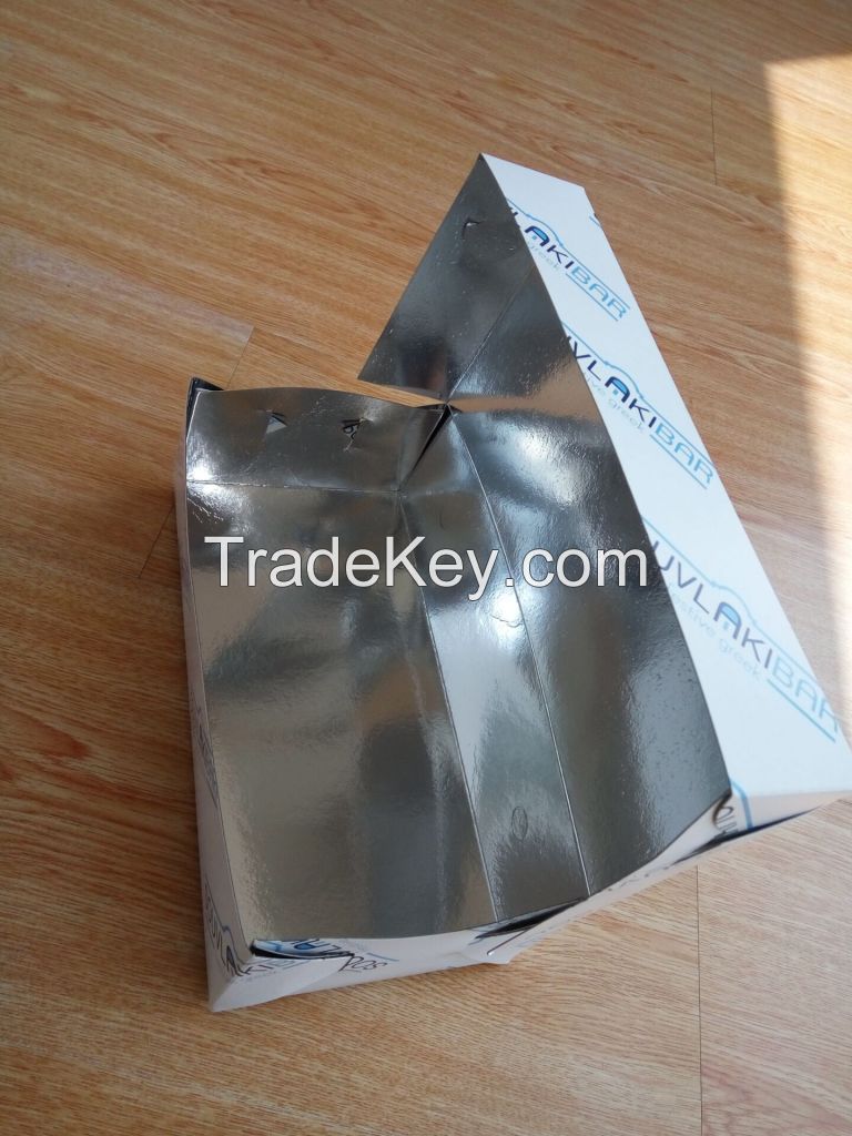 Foil laminated box