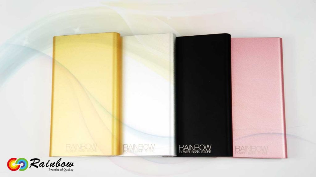 Rainbow RB-CG8090SF Matte aluminum  Power Charger -10000mAh