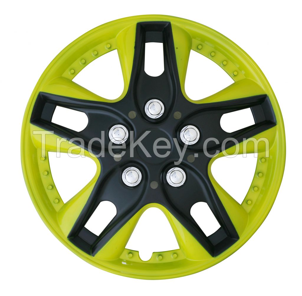 Hot sale and easy mounting double or normal painting wheel cover