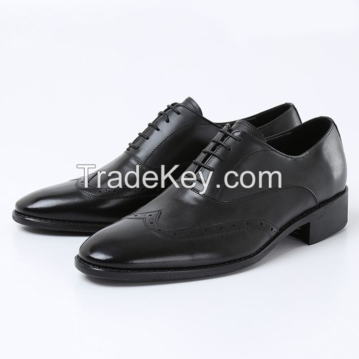 Man's genuine leather dress shoes, business shoes, casual shoes, nice quality shoes, bespoke