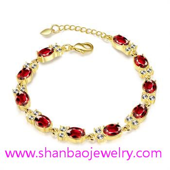 Gold Costume Fashion Resin Jewelry Girls Women Ladies Woman Bracelets