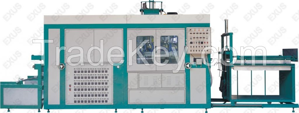 Automatic high speed plastic packaging forming machine