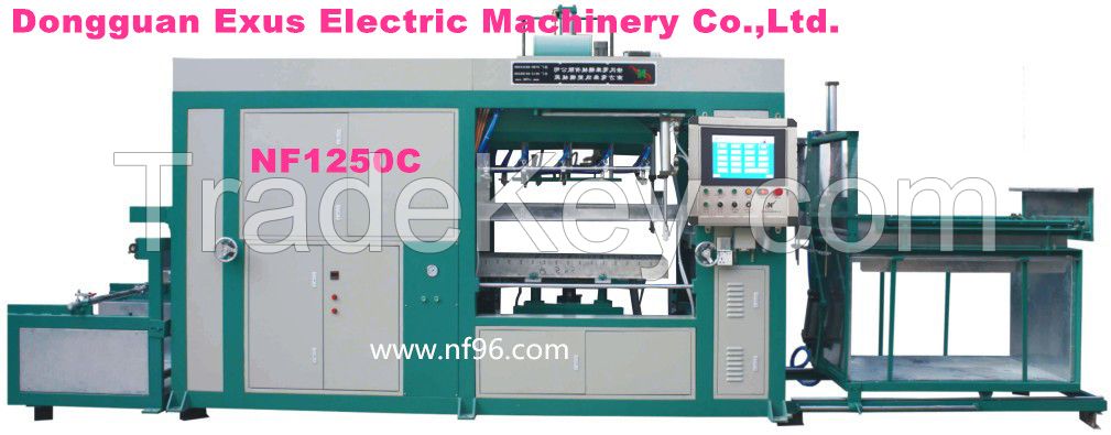 High speed automatic plastic blister packaging vacuum thermo forming machine