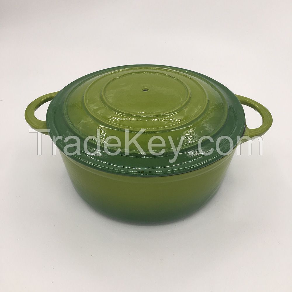 enameled cast iron cookware/cast iron casserole