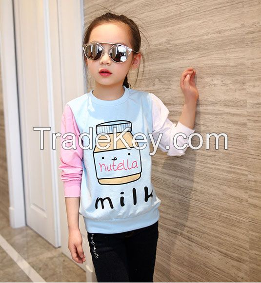 girls' long sleeve t-shirt