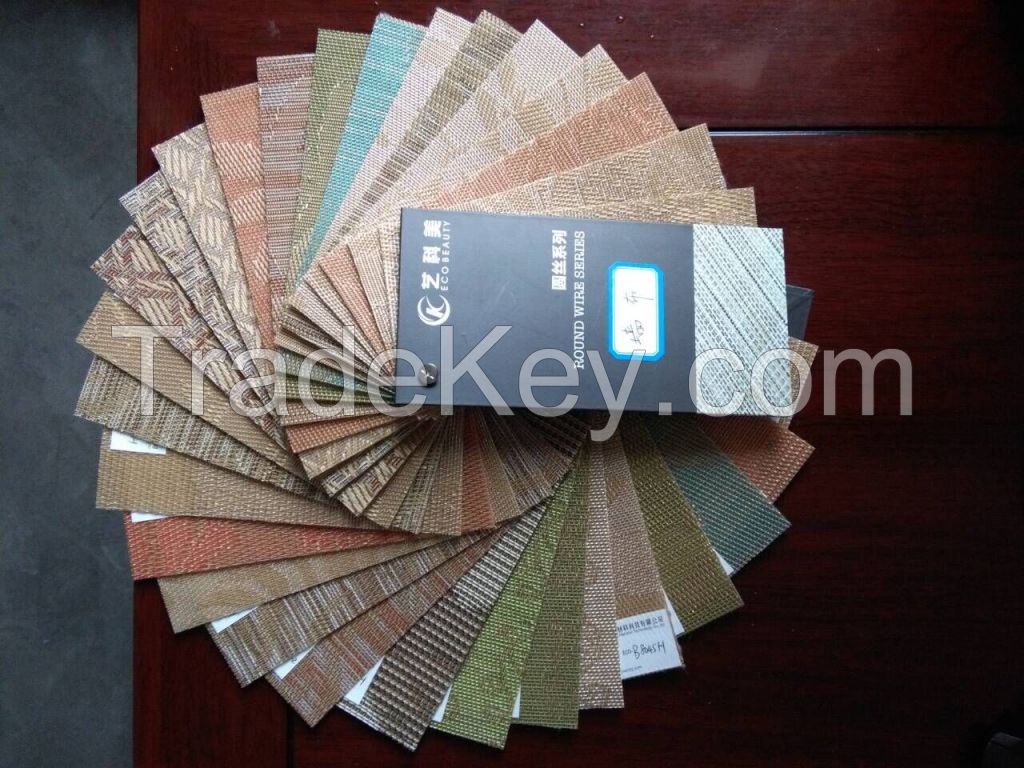 PVC woven wall covering