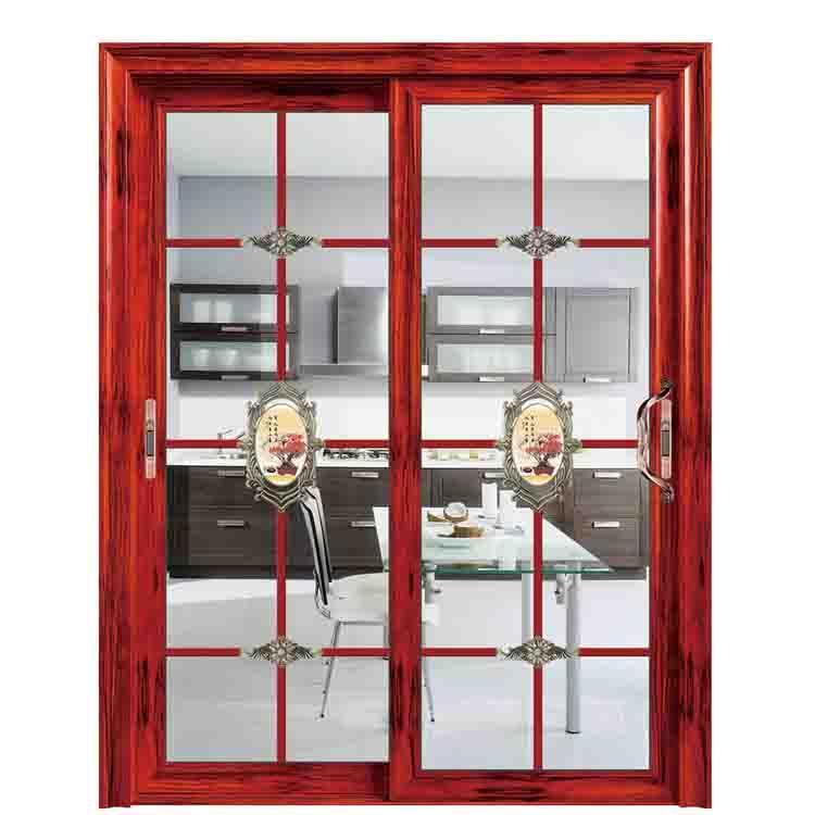 antique double wrought patio glass sliding doors