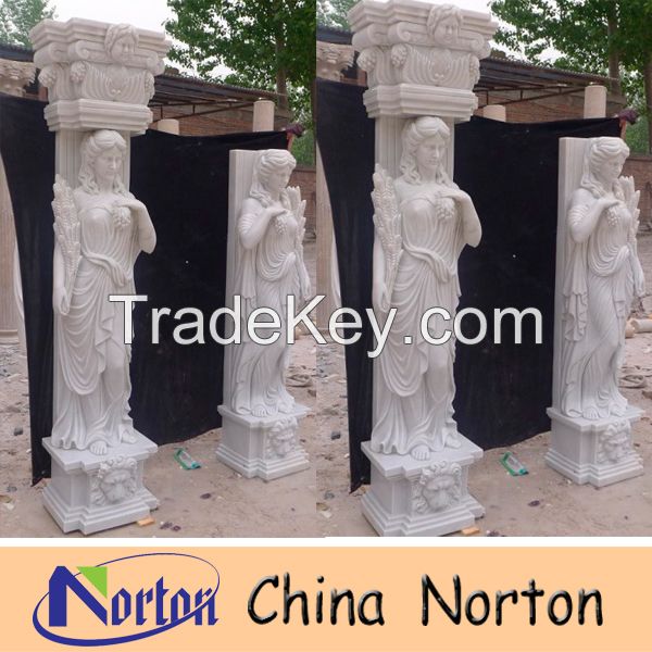 antique roman stone column