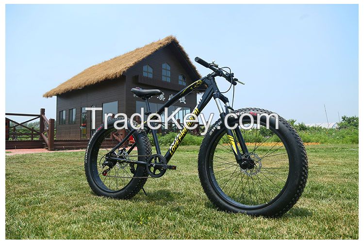 new 21 speed 26inch 4.0 fat tire wheel road bicycle mtb mountain sand snow bike