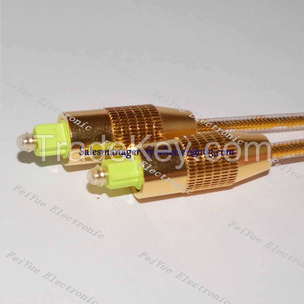 High quality Digital Audio Cable Toslink to Toslink Fiber Optical Patc