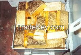 AU gold nuggets and bars