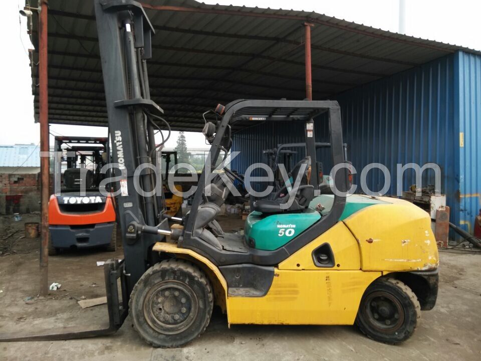 Used KOMATSU FD50YT-10 5ton forklift