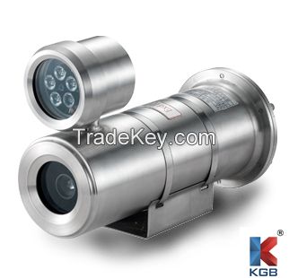 EXPLOSION PROOF IR CCTV CAMERA HOUSING STAINLESS STEEL