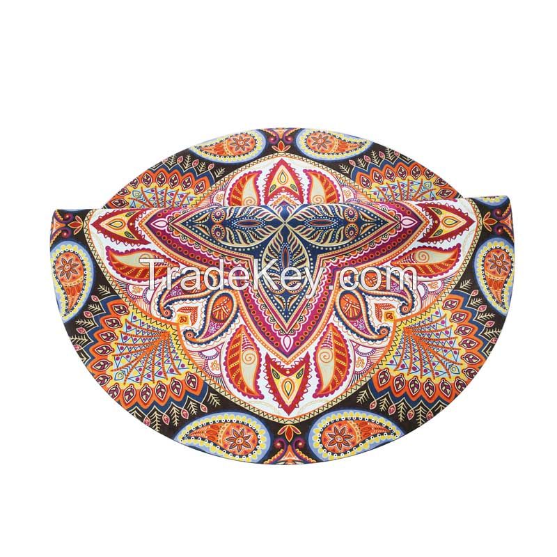 high quality custom designed foldable fabric Yoga Mat