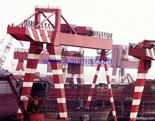 300T Big Gantry Crane with capacity of 300T and over