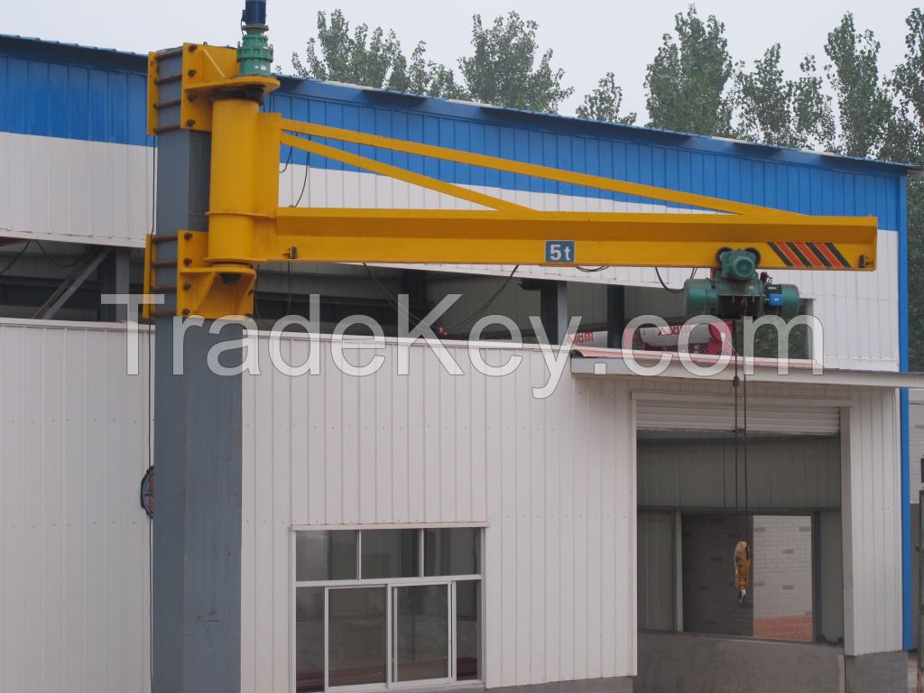 Factory Direct Sale Electric Hoist Jib Crane 5Ton