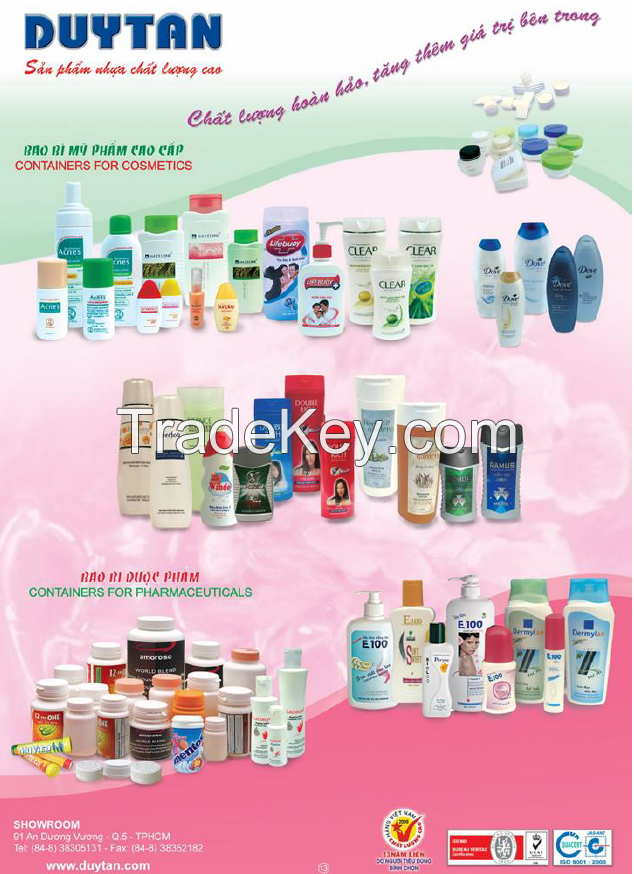 Plastic Packaging bottle