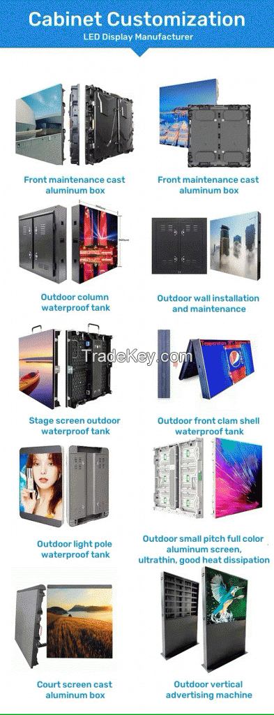 P5 Outdoor P6 Waterproof Led Screen P10 Fixed Installation Led Display Screen Video Wall For Advertising Digital Signage