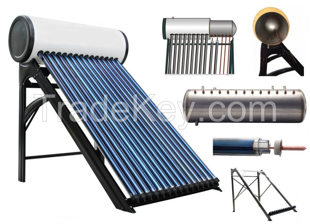 Heat Pipe Vacuum Tubes Solar Collector solar hot water heater