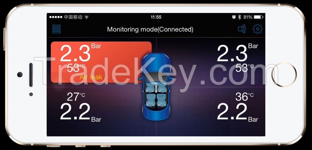 Bluetooth tpms for car