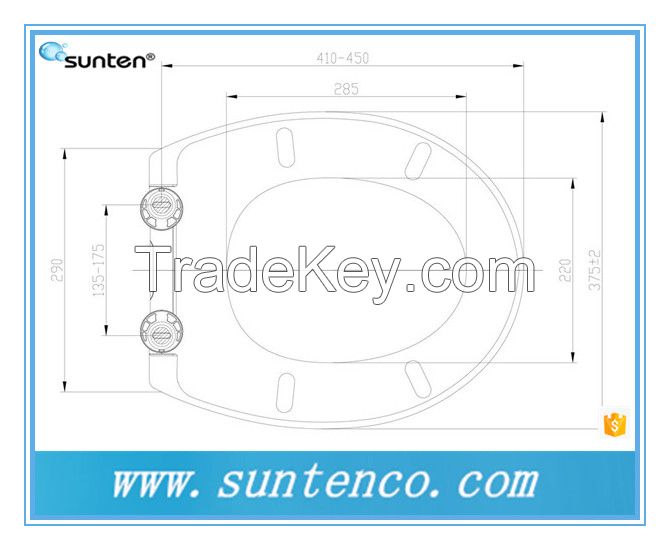 Quick Release Toilet Seat, European Style Toilet Seats Sale